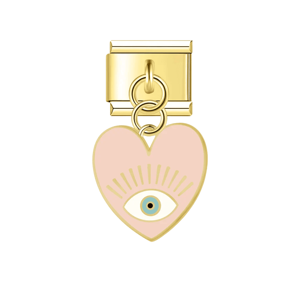 Oko proroka w różowym sercu - MyCharms