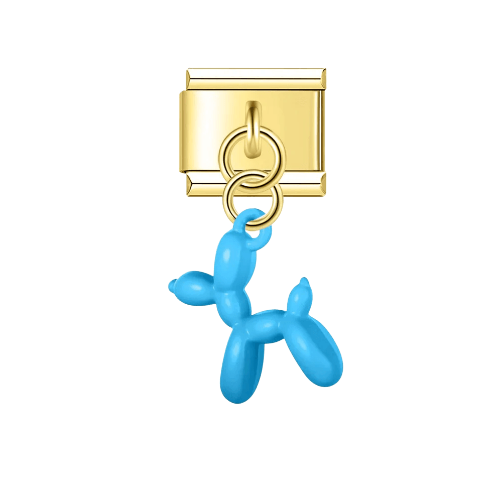 Niebieski balonowy piesek - MyCharms