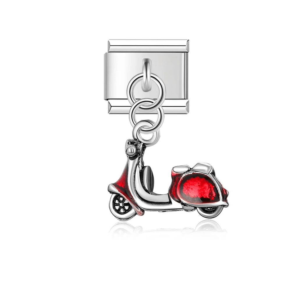 Czerwony skuter - MyCharms
