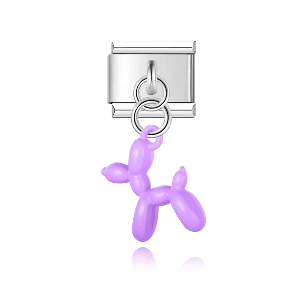 Fioletowy balonowy piesek - MyCharms