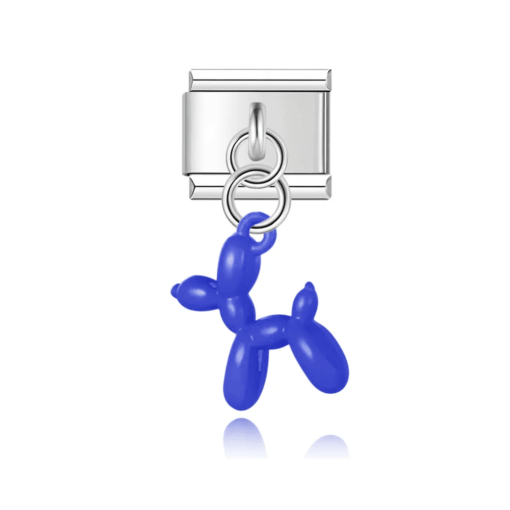 Granatowy balonowy piesek - MyCharms