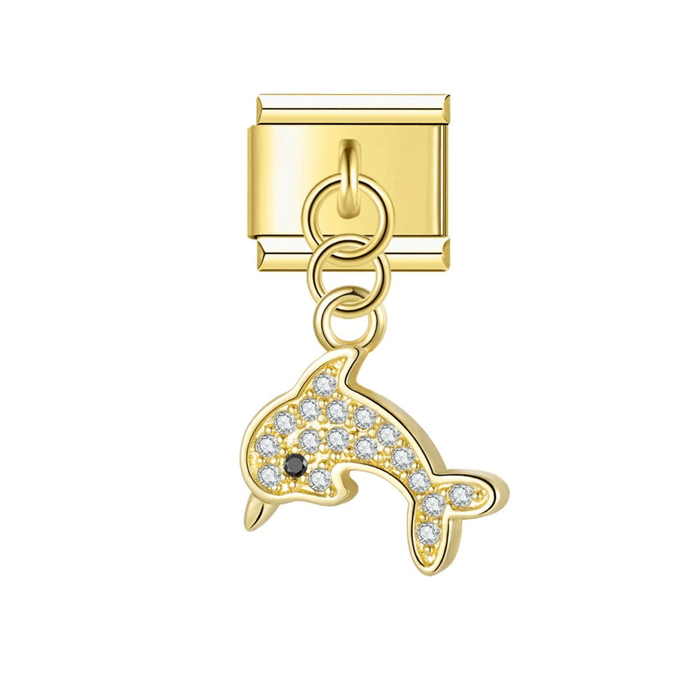 Złoty delfinek szczęścia - MyCharms