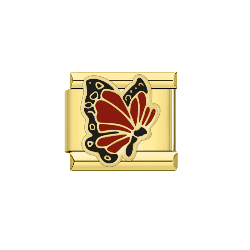 Czerwony motyl - MyCharms