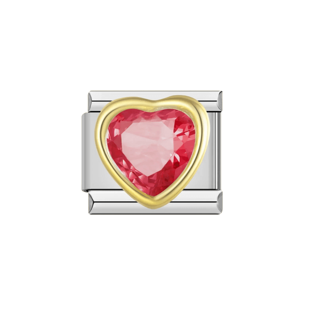 Czerwone diamentowe serce - MyCharms